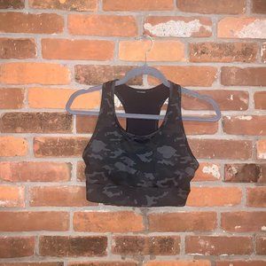 Fabletics On The Go Camo Sports Bra Size Small